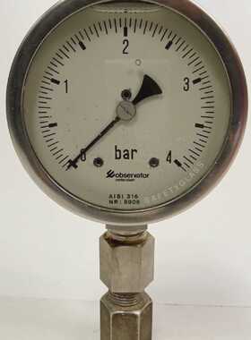 Posten 16x Stck Observator Rotterdam Stahl Manometer 04 bar