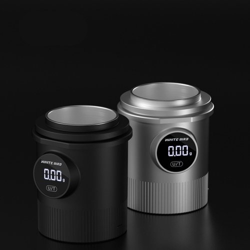 带秤接粉杯咖啡豆咖啡豆手杯称重咖啡批发电子秤意称量冲落式粉器