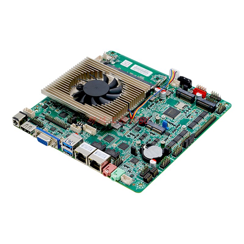 研域B110M1工控主板11代i5-1155G7三显迷你ITX双网口HDMI一体机5G