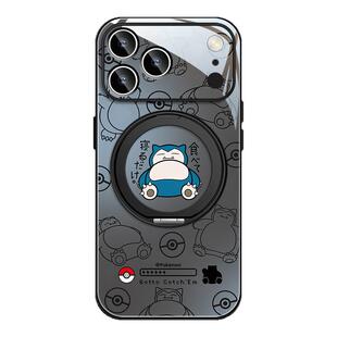 卡比兽适用苹果iPhone17手机壳宝可梦16promax新款15plus卡通可爱14PRO磁吸带支架13支点壳12指环扣Air保护套