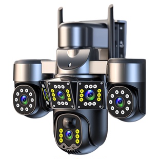 4g摄像头免流量监控器家用手机远程不用wifi网络360度无死角室外