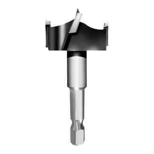 木工专用开孔器钻头六角柄木头模板短款定位打孔钻孔手电钻扩孔器