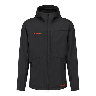 猛犸象8代刺绣红标软壳连帽男女