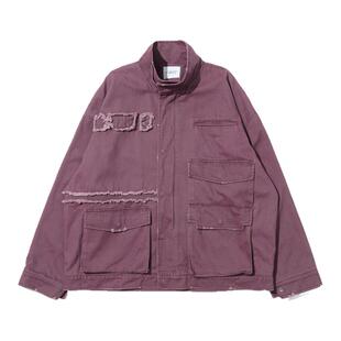 TIRES 24AW 日系复古M65夹克 水洗工装四袋休闲外套M51男女秋冬