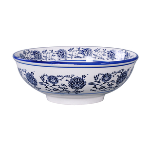 陶瓷家用青花瓷陶瓷餐具中式拉面麻辣烫牛肉汤面碗重庆小面陶瓷碗