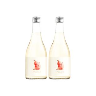 【买2送1】白桃清酒一人微醺小瓶果酿女士酒女生高度数好喝的酒