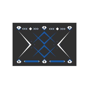 室内足球训练毯球感儿童家用足球辅助地毯控球器材足球训练垫练习
