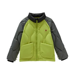 Q21亲子羽绒服儿童男女童宝宝白鸭绒三防蓬松保暖羽绒外套秋冬装