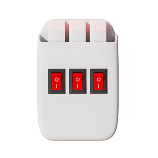 三线光源磁吸附式三路线平行半导体激光光源凹凸透镜套装初中科学物理光学实验光的折射反射现象教学演示器材