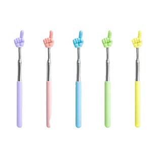 可伸缩指读棒老师教师专用儿童阅读看书伸缩手指棒幼儿园指读笔钢琴指引杆教鞭银行人大堂经理引导指挥教棍