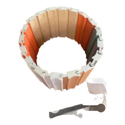 包圆柱子旋转格栅板弧形折弯