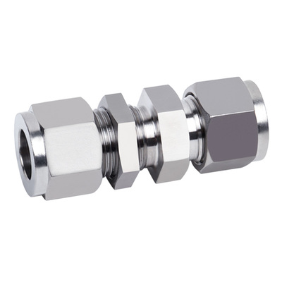 304不锈钢卡套直通穿板穿墙终端