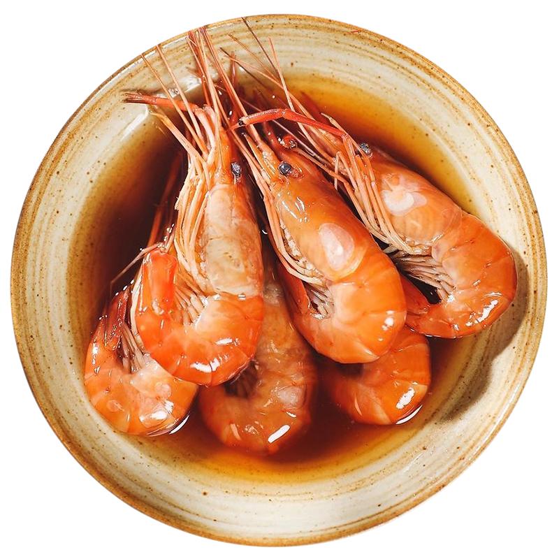 湖恩花雕熟醉虾高邮大虾熟虾即食