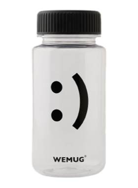 WEMUG350ml笑脸塑料便携随手杯