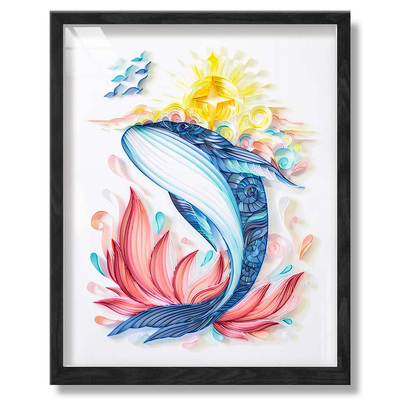 40x50cm衍纸手工基础插槽材料包