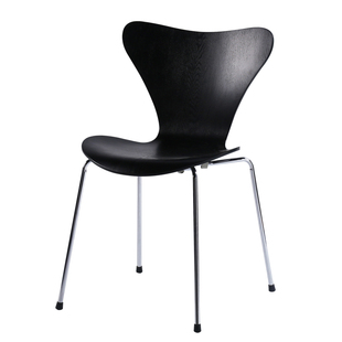 初森家具Series 7 Chair7系列椅7字椅简约实木曲木叠放洽谈椅餐椅