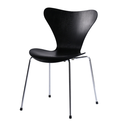 7系列椅实木弯板餐椅曲木洽谈椅