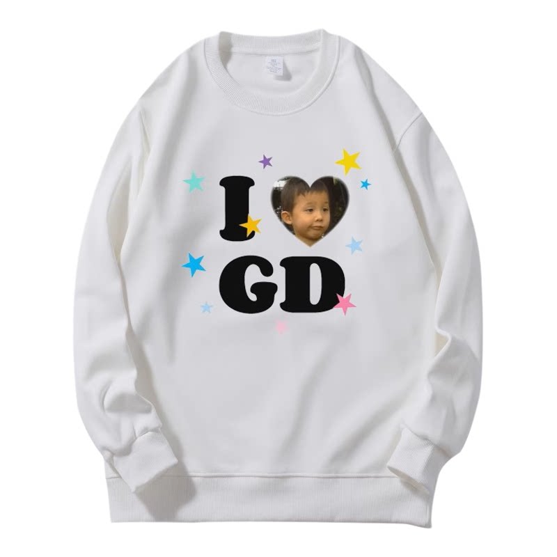 权志龙演唱会同款爱心GD痛衣情侣