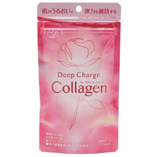 新版日本FANCL芳珂HTC玫瑰精华颗粒VC鱼皮胶原蛋白片DX增强版30日