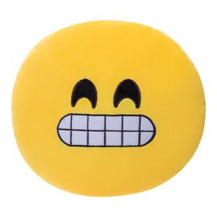 QQ萌表情抱枕可爱emoji表情包毛绒玩具滑稽搞怪小号睡觉娃娃礼物