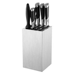 不锈钢刀架刀座厨房用品多功能刀具置物架刀板架家用放菜刀收纳架