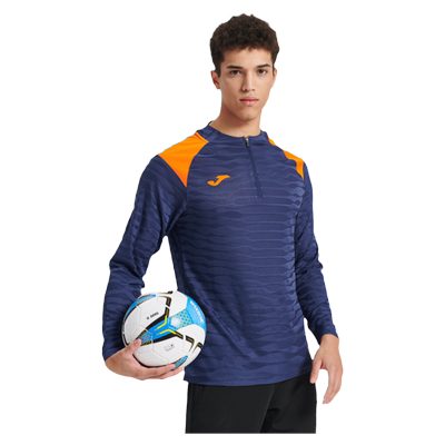 joma弹力长袖半拉链跑步健身卫衣