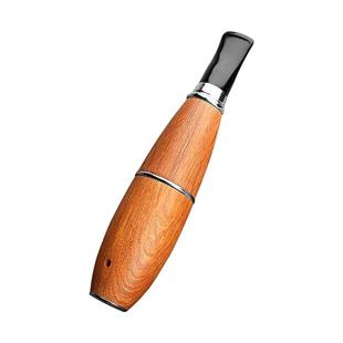 华云同款鱼雷飞艇烟斗手工男烟具防风便携雪茄烟斗实木随身斗全套