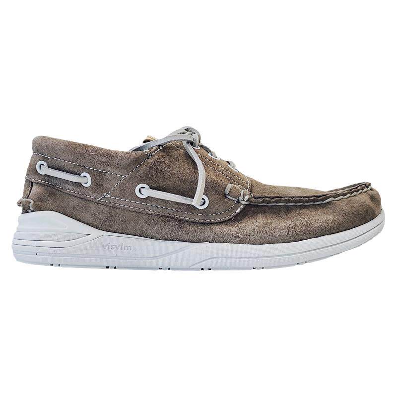 VISVIM UNCLE GUI休闲绒皮牛皮豆豆鞋软木吸汗透气百搭潮帆船鞋男