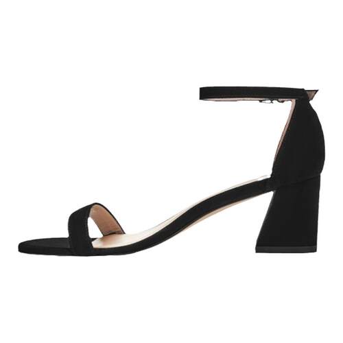 Stuart Weitzman/SW SIMPLELEAN 春夏经典一字带梯形跟凉鞋仙女风