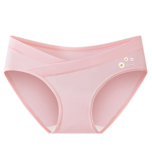 孕妇纯棉内裤秋冬怀孕专用中晚期早期大码低腰孕妈妈托腹短裤底裤