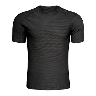 RIPPED【蜂王】3D仿生蜂窝肌理240g高弹训练健身透气半袖运动T恤