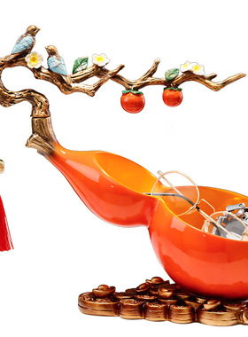 中式葫芦玄关钥匙收纳摆件