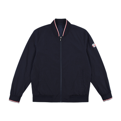 雷迪波尔撞色棒球领夹克