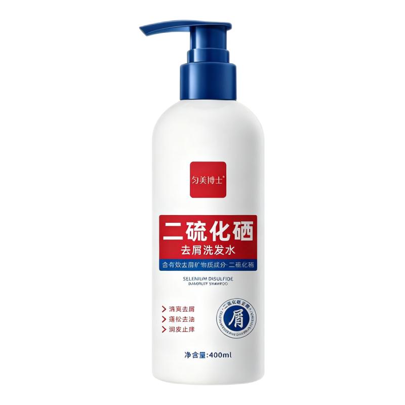二硫化硒洗发水液控油蓬松去屑止毛囊头皮痒焱除螨清洁洗发露男女