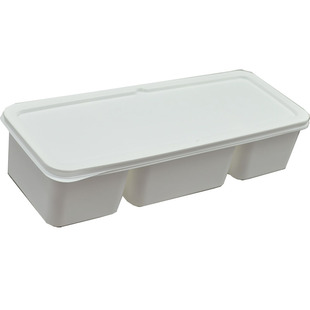 一次性蒸碗耐高温食品级可蒸煮微波冷冻带盖子萝卜糕长方形打包盒