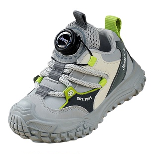 jeep男童宝宝学步鞋软底透气老爹鞋幼童春秋季登山运动鞋儿童鞋子