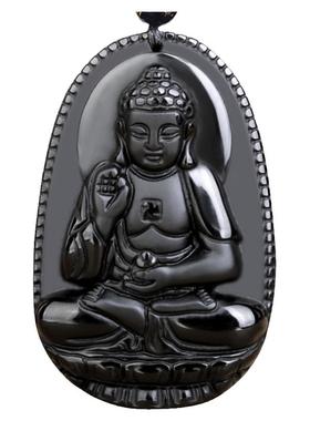 男女黑曜石天然正品经典款