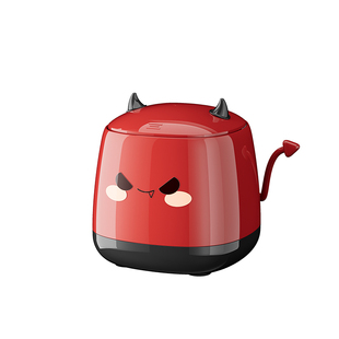 桌面垃圾桶高颜值家用可爱客厅办公室桌上创意带盖迷你小号废纸篓