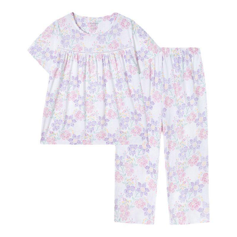 舒雅女士棉莫代尔家居服套装