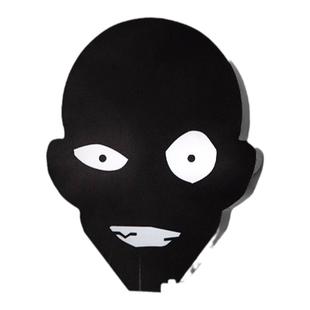 黑衣人夜灯犯人灯小黑黑脸名侦探周边小夜灯搞怪创意生日礼物新年