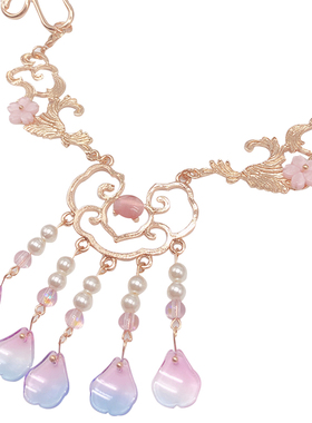 璎珞项链汉服配饰古风项圈原创