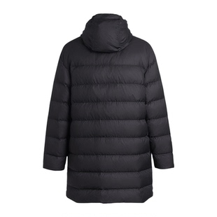 耐克STORM-FIT女防风羽绒服中长款外套印花防泼水加厚DQ6874-010