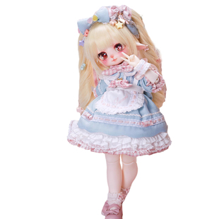 DollZone乐乐6分BJD娃娃合作款二次元DZ官方原创正版三万院长预售
