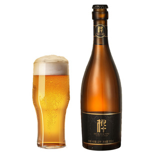 大桦栖游100%白桦树汁35天发酵原浆精酿啤酒500ml*4瓶