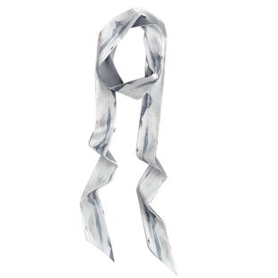 丝巾腰带女长条小丝带发带秋冬季水墨国风飘带绑包包脖子装饰细窄