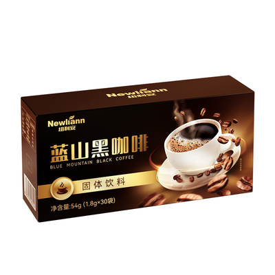 纯正蓝山黑咖啡0糖0脂提高代减谢脂美式速溶云南咖啡豆正品旗舰店