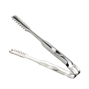 加厚不锈钢冰夹取冰夹冰块夹冰粒夹冰钳食品水果方糖夹子小号商用