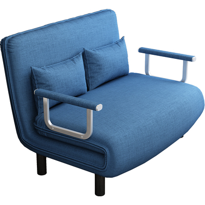 懒人租房办公可折叠沙发床单人客厅小户H型简易一体两用午休可拆