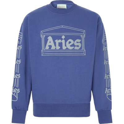 【618抢先购】Aries 秋冬男印花棉质平纹布抓绒卫衣