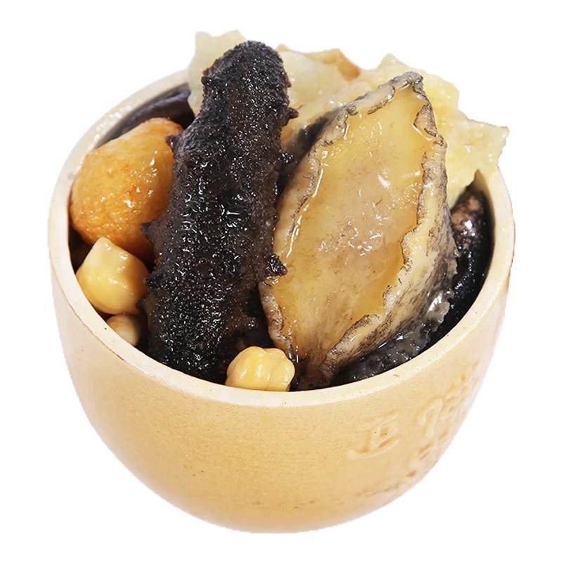 康悦堂正宗福州金汤佛跳墙加热即食鲍鱼海参海鲜大盆菜预制菜礼盒